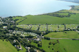Aerial view of the park