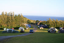 View from the camp field